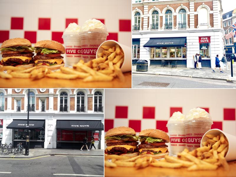 Five Guys Covent Garden