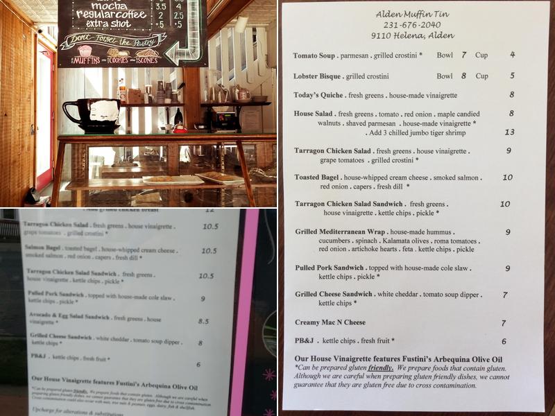 Alden Muffin Tin Menu