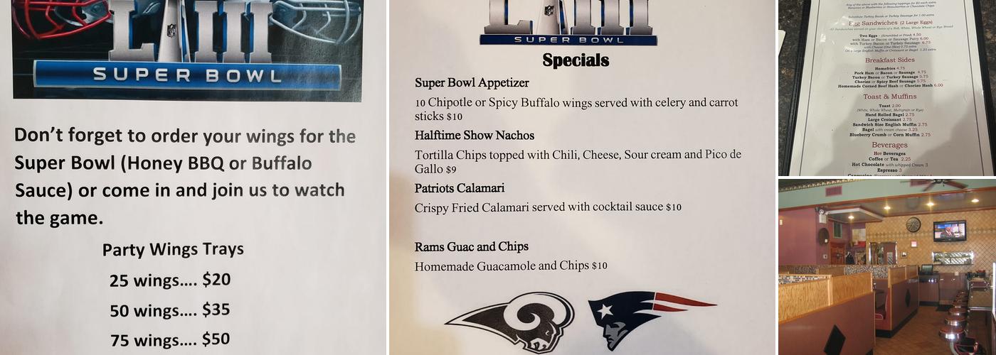 Sunset Park Diner & Donuts Menu