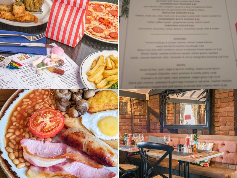 Axe & Compasses Menu