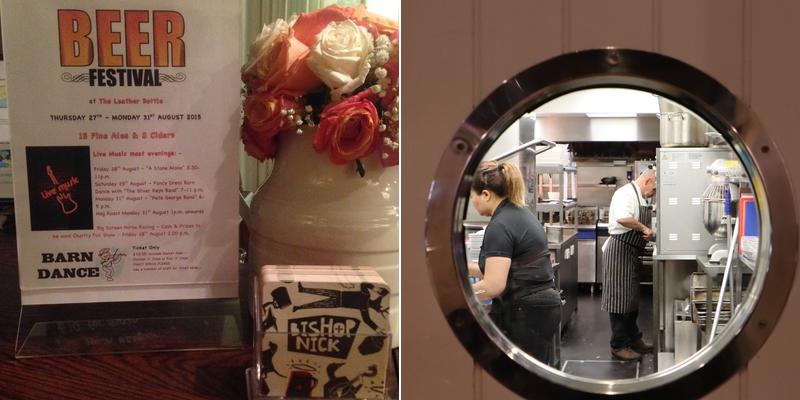 The Leather Bottle Menu