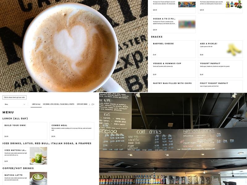 Cups Espresso & Cafe Menu