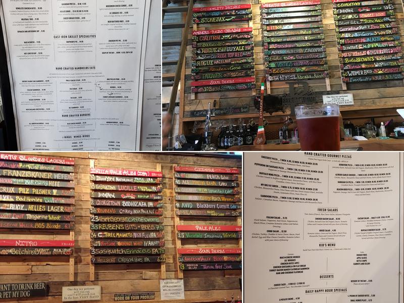 A Beer at a Time Menu