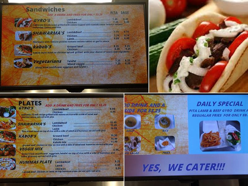 Fork Mediterranean Grill Menu