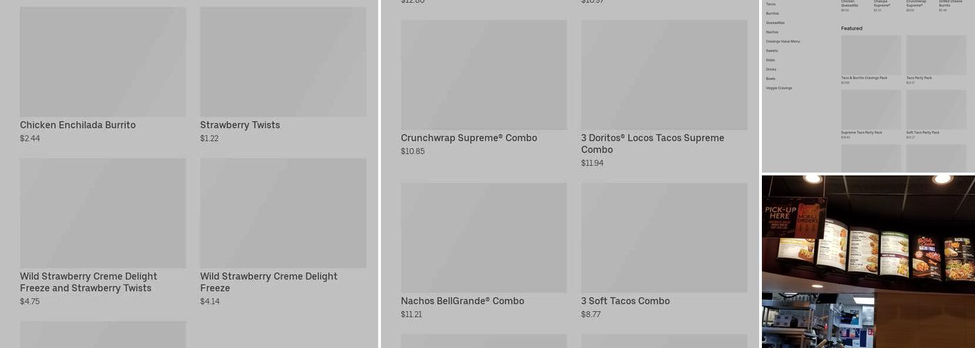Taco Bell Menu