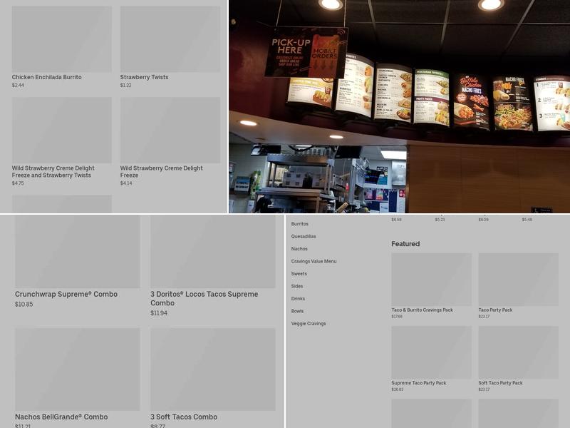 Taco Bell Menu