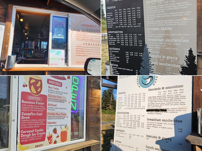 Higher Grounds Espresso Menu