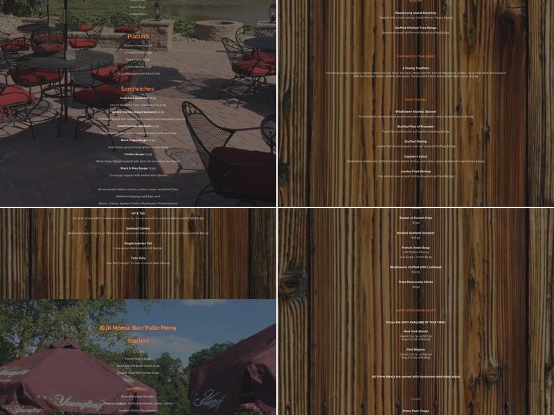 Happy Apple Inn Menu