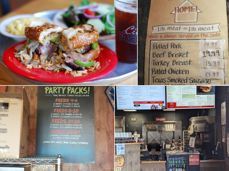 City Barbeque Menu