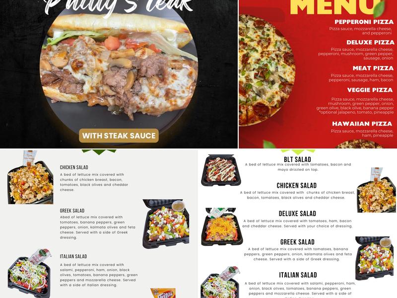 Karen's Pizzaria Menu