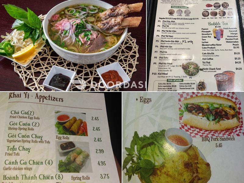 Pho 7 Menu
