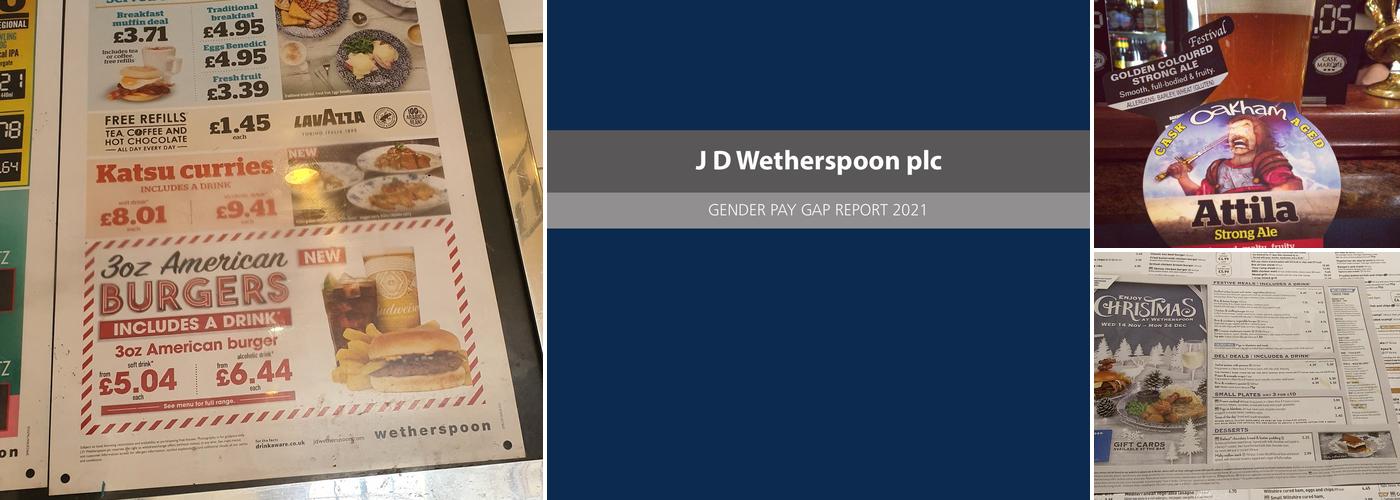 The Golden Lion - JD Wetherspoon Menu