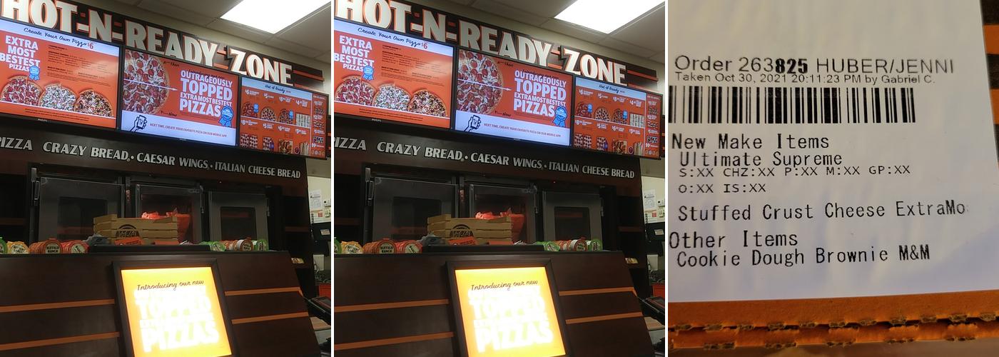 Little Caesars Pizza Menu