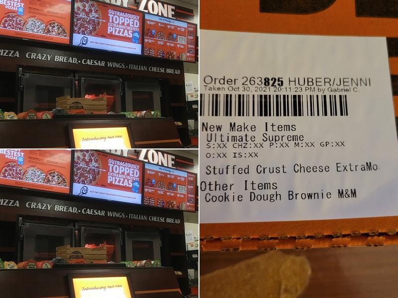 Little Caesars Pizza Menu