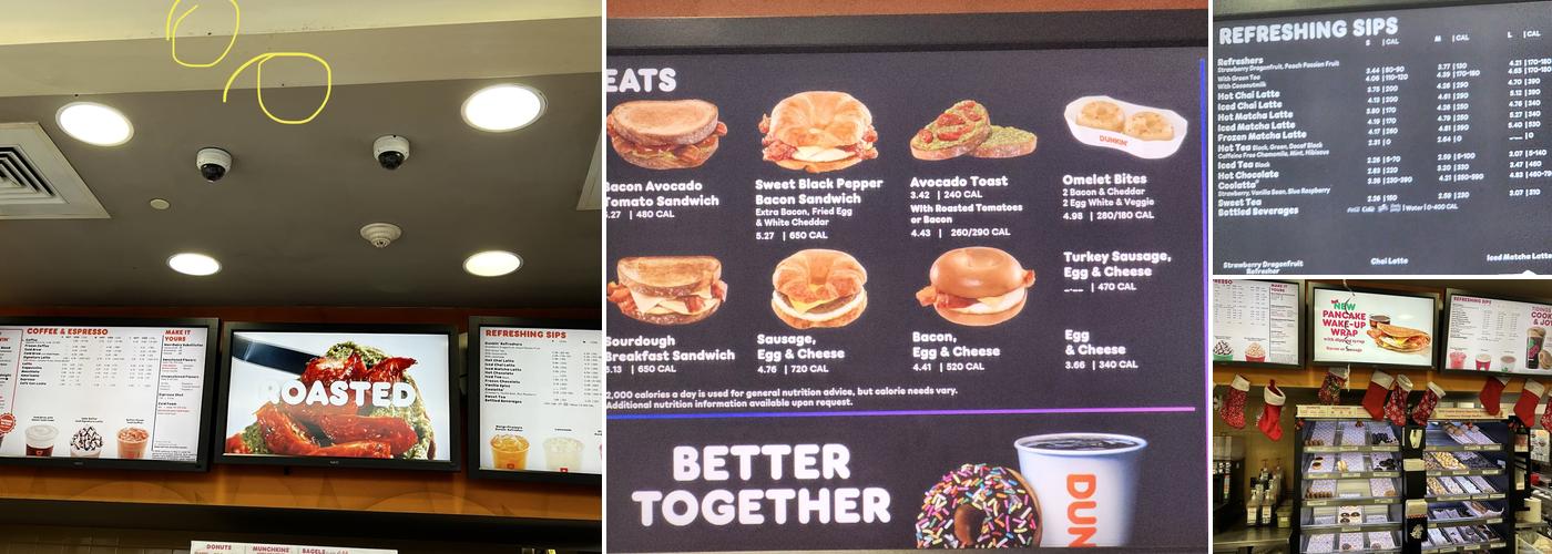 Dunkin' Menu