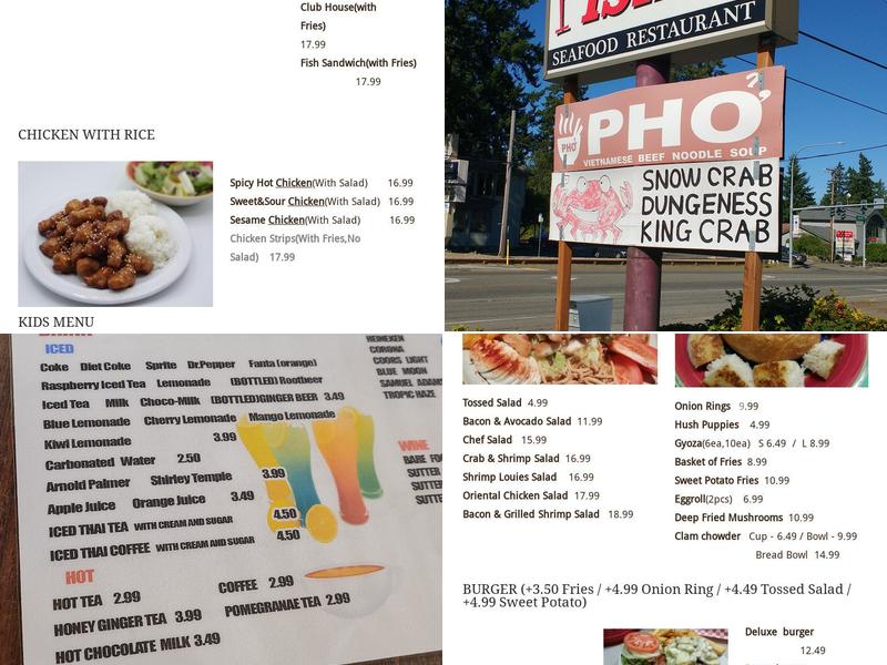 BLUE OCEAN FISH&CHIPS Menu