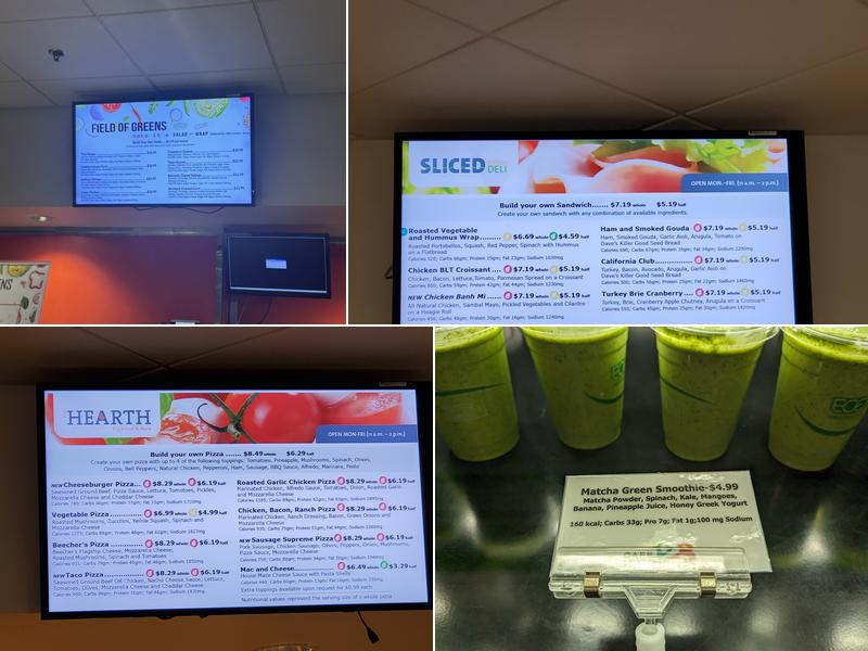 Cafe 128 Menu