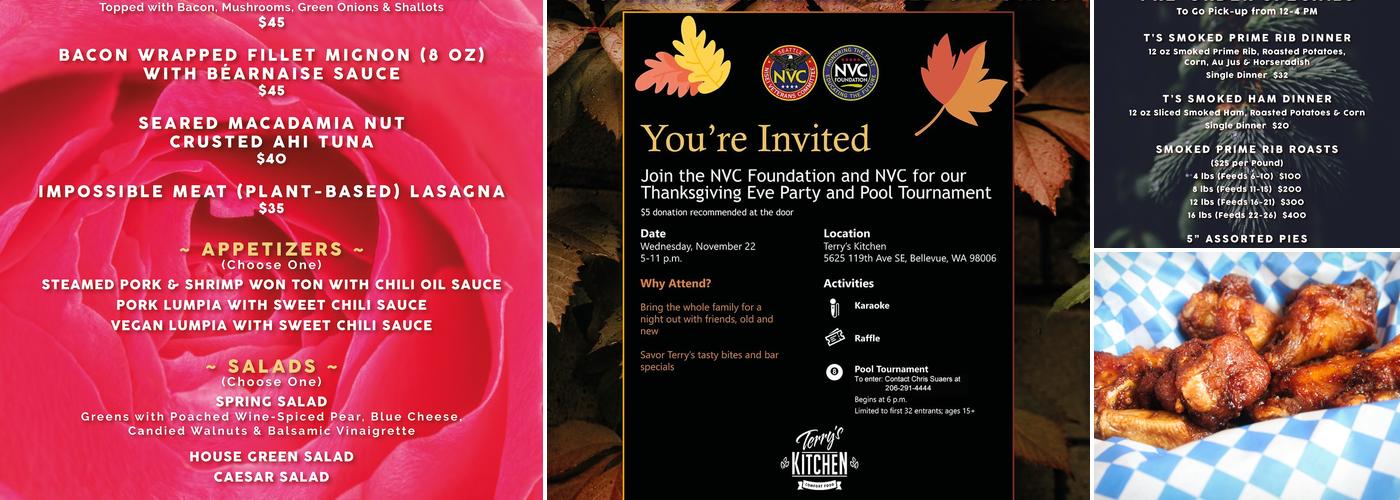 Terry's Kitchen Menu