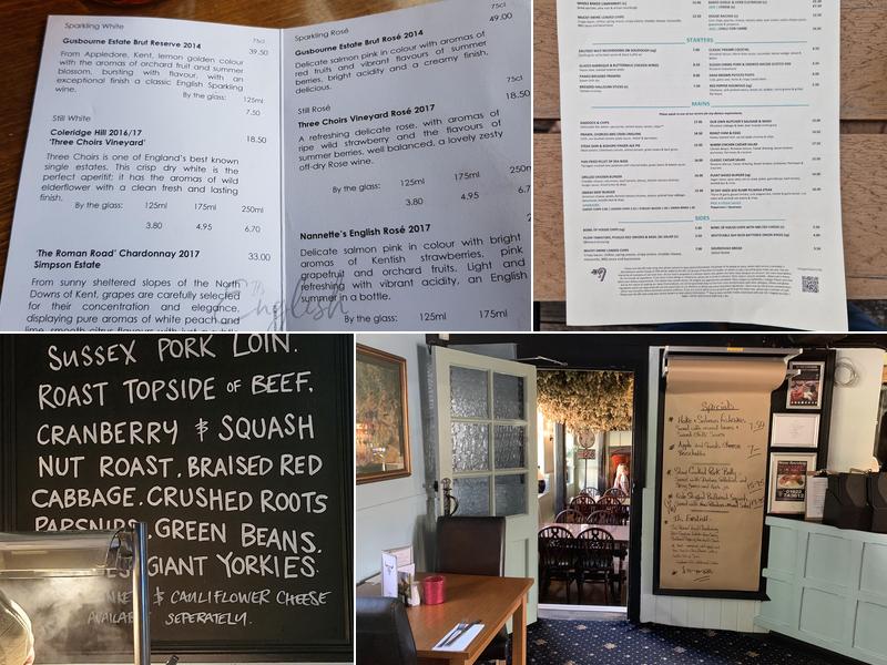 Bull Inn Menu