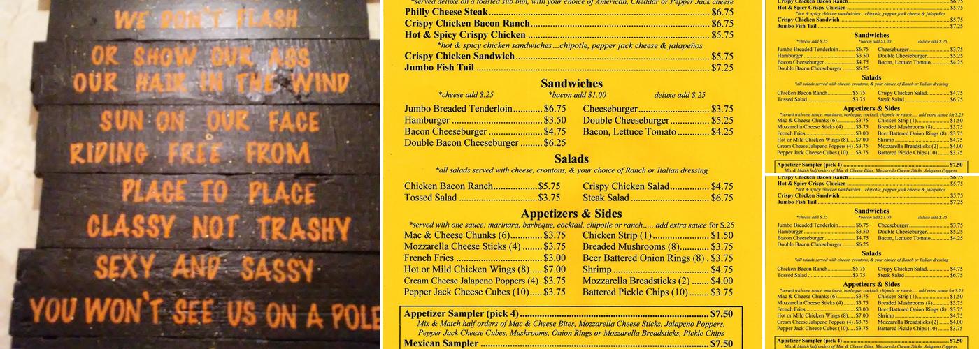 Long Branch Tavern Menu