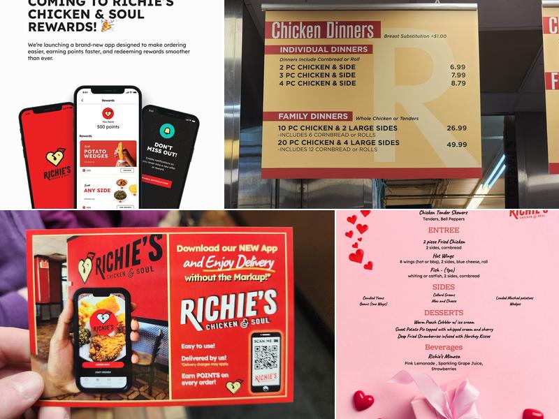 Richie's Chicken Menu