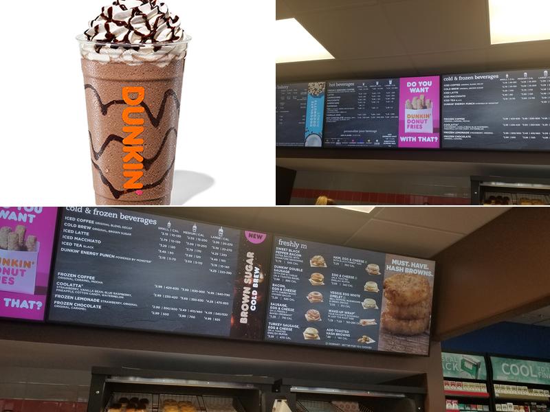 Dunkin' Menu