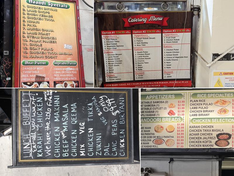 Haandi Menu