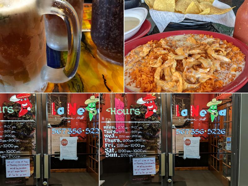La Neta Mexican Grill 1262 Bellefontaine St, Wapakoneta