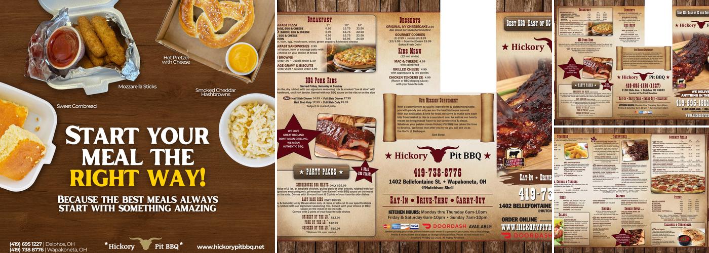 Hickory Pit BBQ Menu