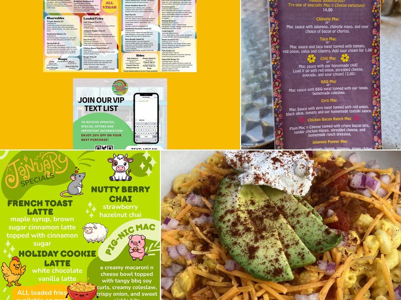 Wicked Willow Menu