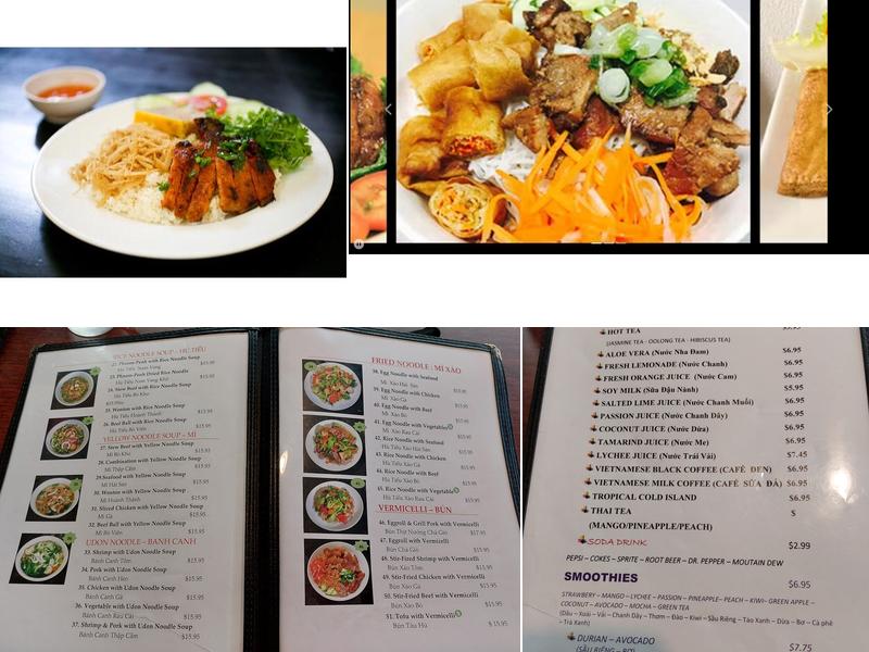 PHO 14 Menu