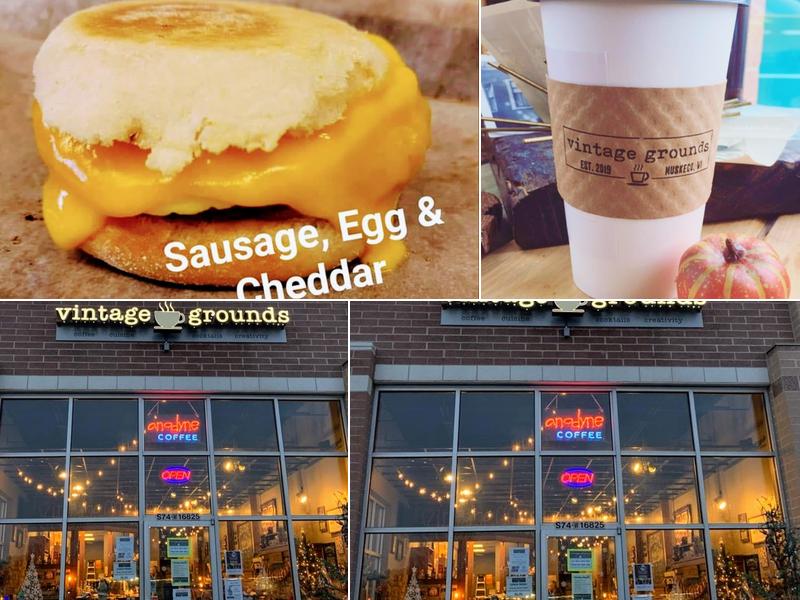 Vintage Grounds Coffeehouse S74W16825 W Janesville Rd, Muskego