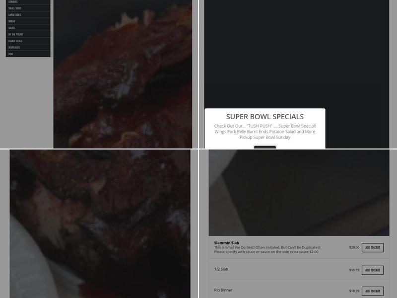 Christine’s House of Kingfish Barbecue Menu