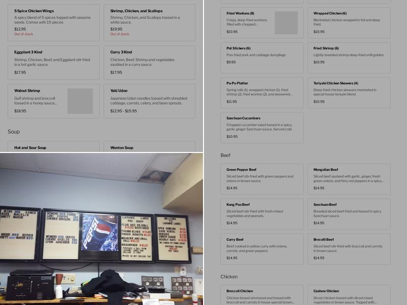 New Mandarin Restaurant Menu