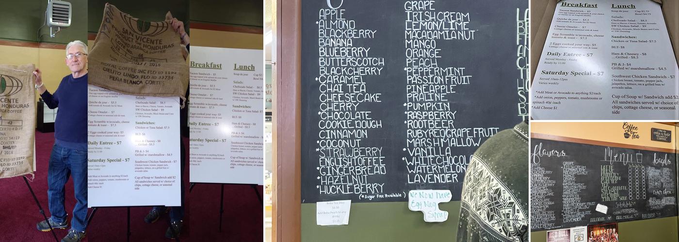 for Pete's Sake Menu