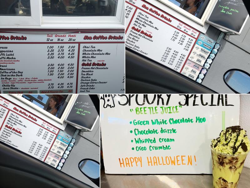 Java Java Espresso Menu