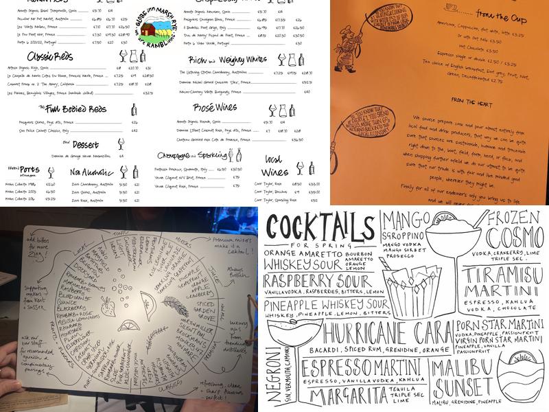 The Globe Inn Marsh Rye Menu