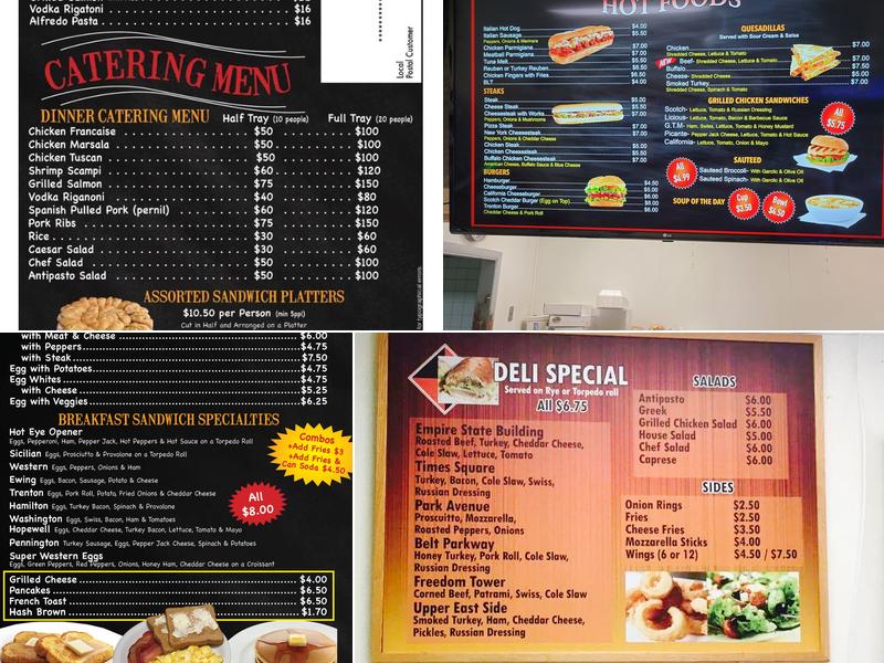 Deli Licious Cafe Menu