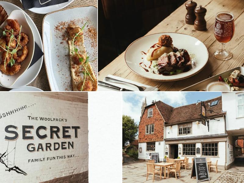 The Woolpack Hotel Menu