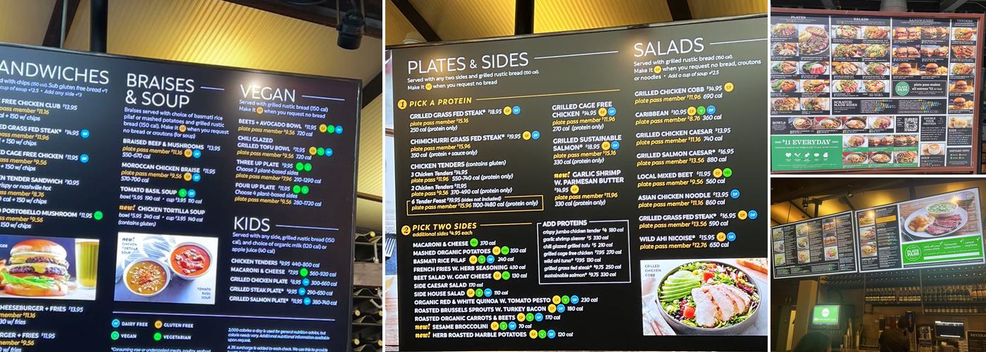 Urban Plates Menu