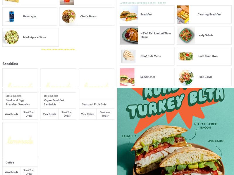 Lemonade Restaurant Menu