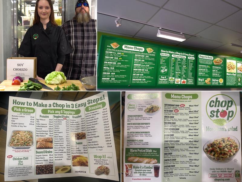 Chop Stop Menu