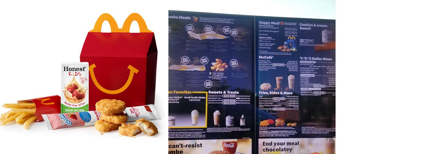 McDonald's Menu