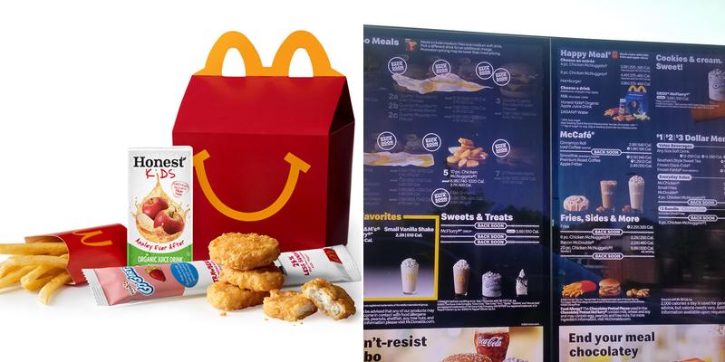 McDonald's Menu
