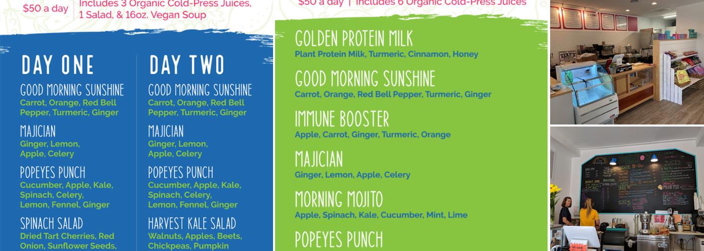 Juicebox Menu