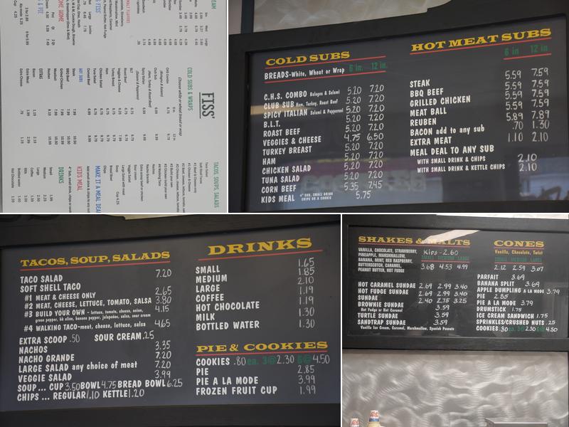 Fiss Menu