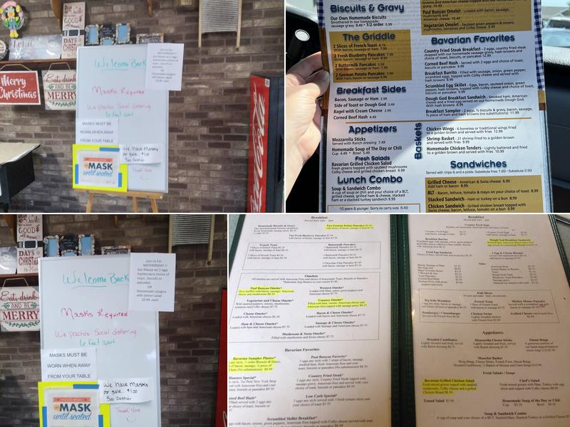 Bavarian Bakery & Restaurant Menu