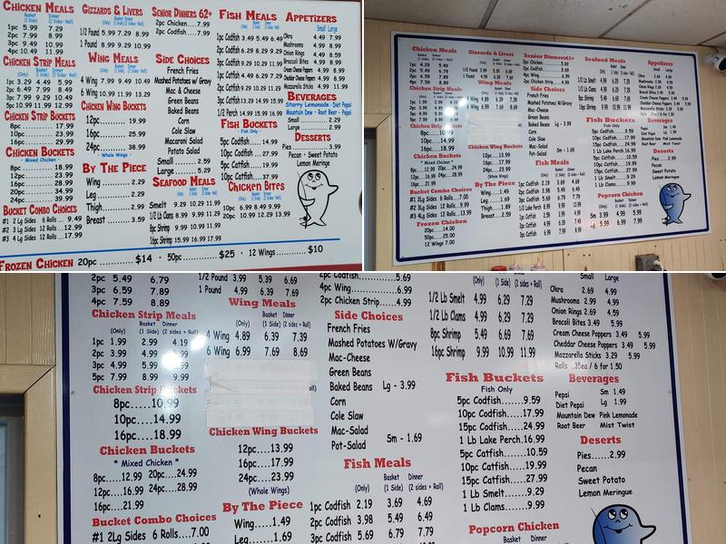 Chicken Coop Menu
