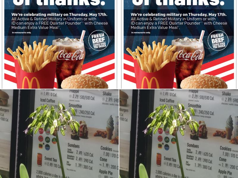 McDonald's Menu
