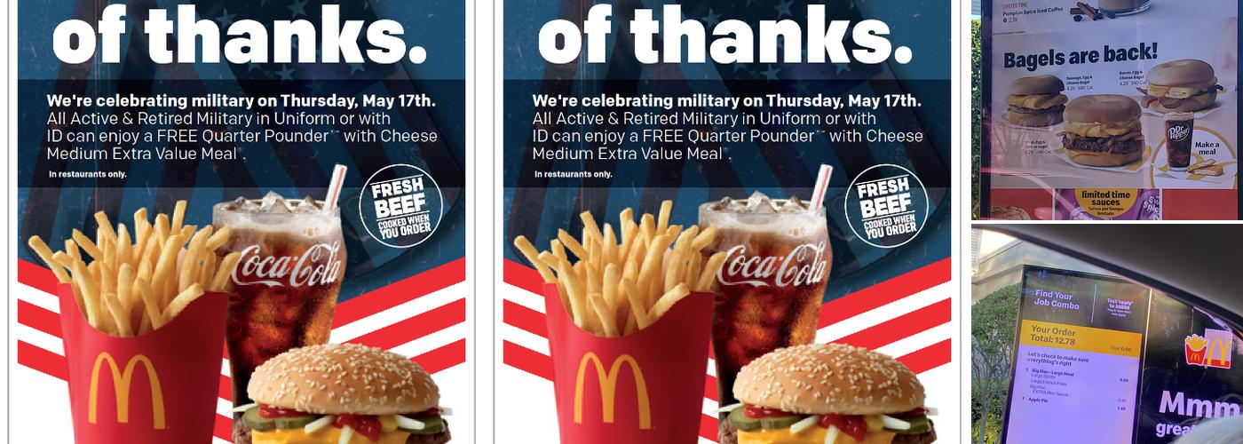 McDonald's Menu